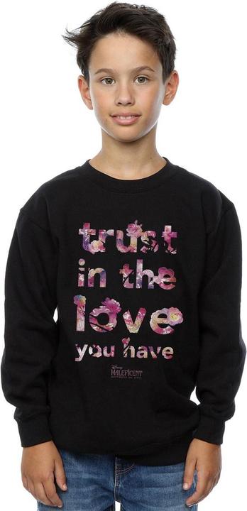 Produktbild Disney Maleficent Mistress Of Evil Trust In The Love Sweatshirt Jungen (140, 146)