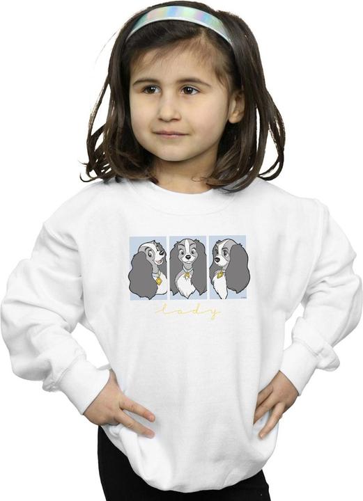 Produktbild Disney Lady And The Tramp Lady Frames Sweatshirt Mädchen (152, 158)