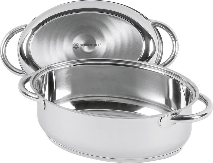 Actual product image Schulte-Ufer Multi-roaster (30 cm, Casserole + Stewpot, Stainless steel)