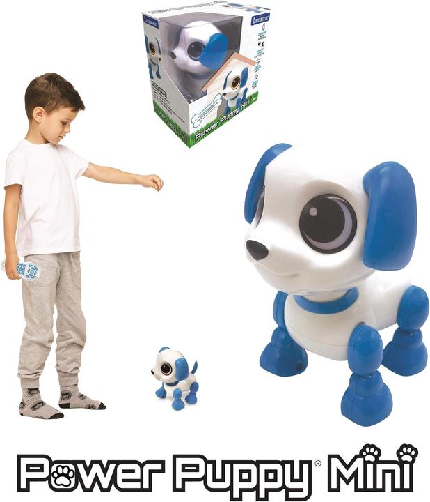 Actual product image Lexibook POWER PUPPY Mini dog robot with light and sound effects, hand clapping command, repeat function