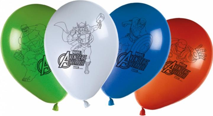 Actual product image Unique Balloons Avengers (8 x)