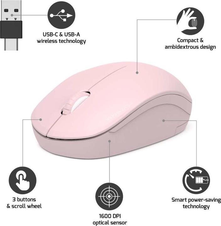 Actual product image Port Designs SILENT - Wireless Mouse (Wireless)