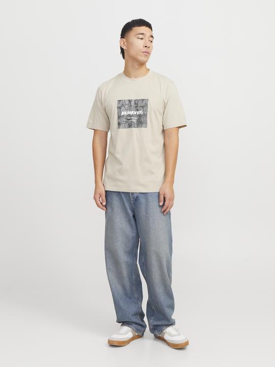 Image du produit Jack & Jones Gedruckt Rundhalsausschnitt T-shirt T-shirt (XS)