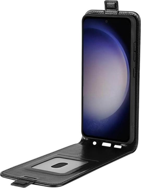 Produktbild Cover-Discount Klassisches Flip Case vertikal schwarz (Samsung Galaxy S24)