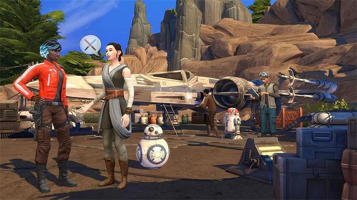 Produktbild EA Games Die Sims 4 - Star Wars: Journey to Batuu Bundle (Xbox One X, Xbox Series X, Multilingual)