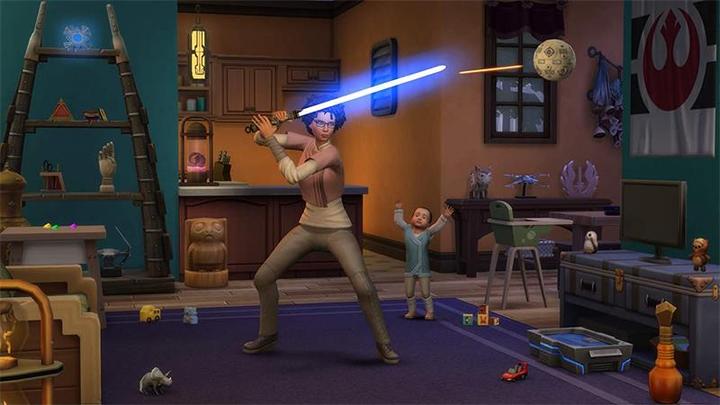 Produktbild EA Games Die Sims 4 - Star Wars: Journey to Batuu Bundle (Xbox One X, Xbox Series X, Multilingual)