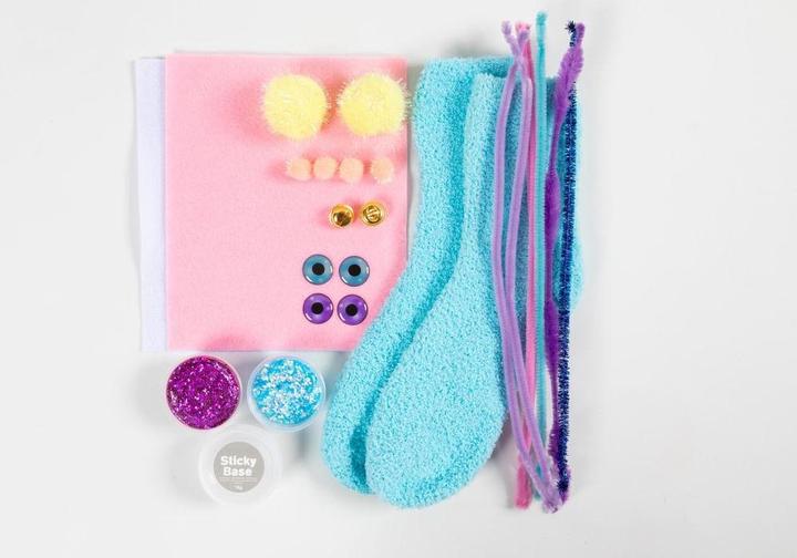 Actual product image Creativ Company Craft Kit - Decoration - Sock Monster (977668)