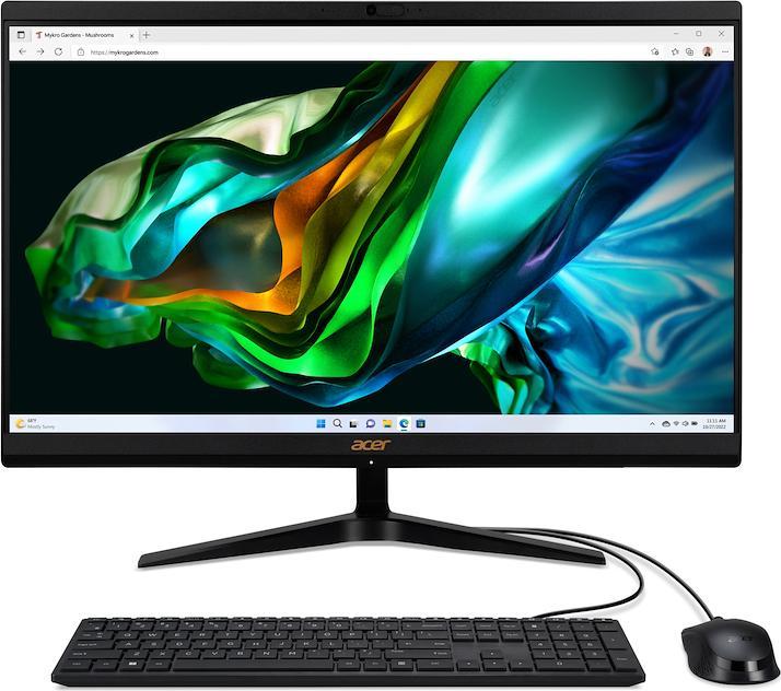 Actual product image Acer Aspire C24-1800 Intel Core? i5 i5-12450H 60.5 cm (23.8') 1920 x 1080 Pixel All-in-one PC 8 GB (Intel Core i5-12450H, 8 GB, 512 GB, Intel UHD Graphics)