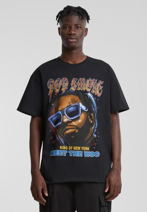 Actual product image Mister Tee Pop Smoke Meet the woo Oversize Tee - 18453 (M)