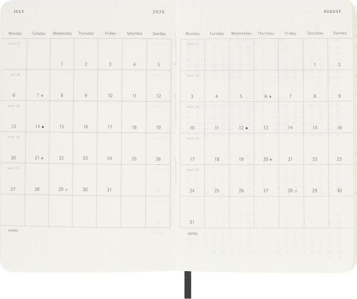 Immagine prodotto Moleskine Agenda tascabile Daily (9 x 14 cm, Inglese)