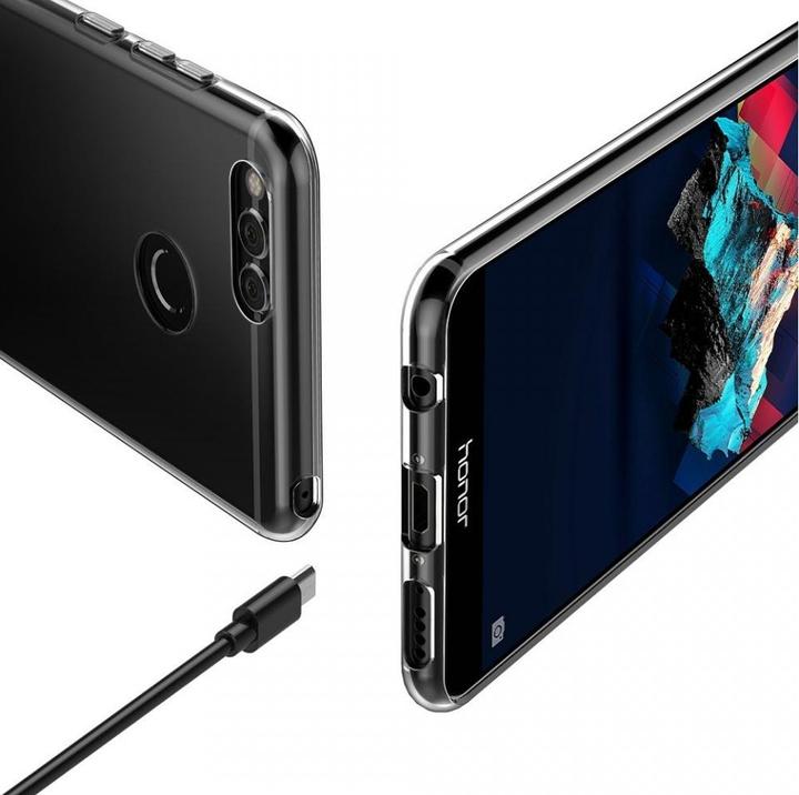 Image du produit Screenguard Honor 7X Étui souple en TPU transparent (Honor 7X)