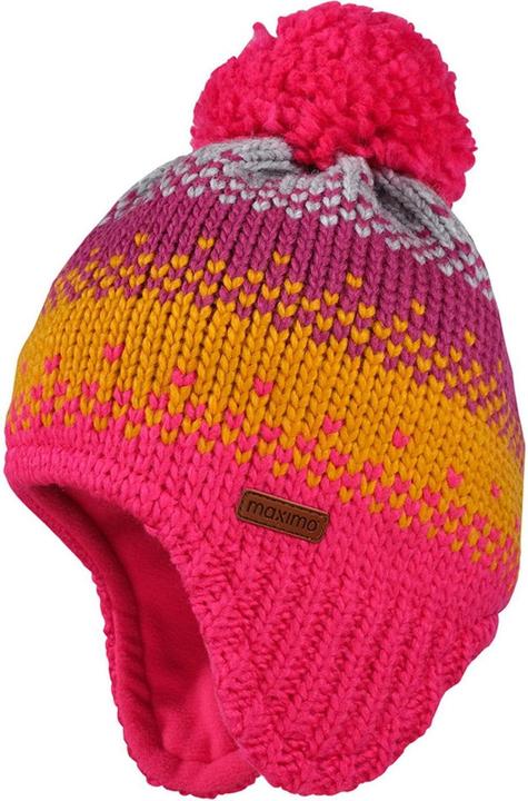 Actual product image Maximo Mini Mütze ausgenäht mit Pompon