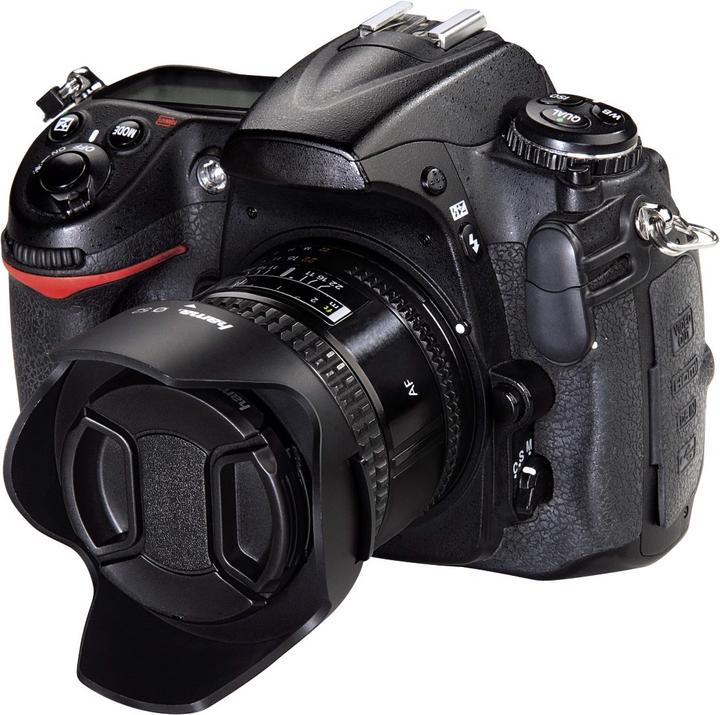 Actual product image Hama Lens hood with cover