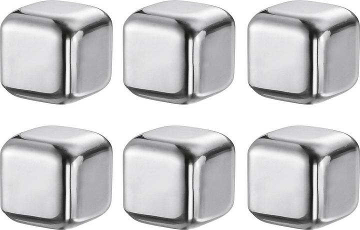 Immagine prodotto Westmark Cubetti di ghiaccio con pinze Cosmo 7 pezzi. (Pietre di whisky)