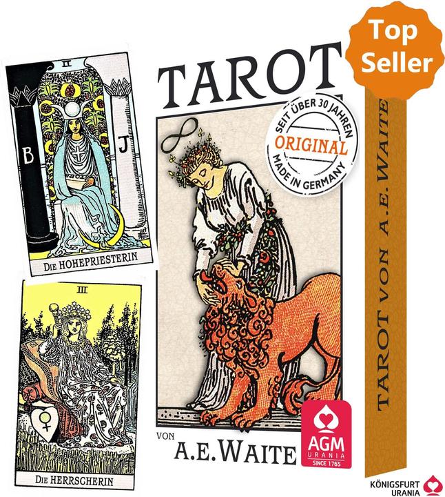 Produktbild Premium Tarot von A.E. Waite (Deutsch, Arthur Edward Waite, 2017)
