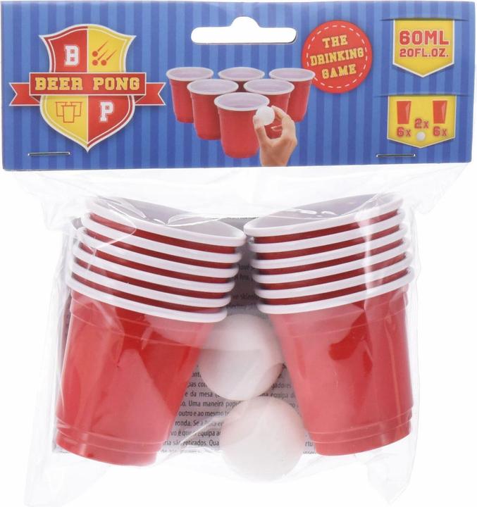 Image du produit Jeu de bière pong, 14 pièces.