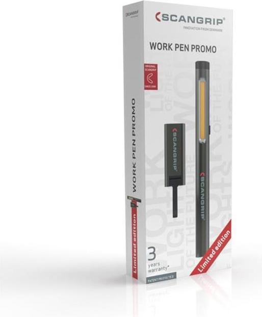 Actual product image Scangrip Penlight WORK PEN 200 R & FLASH MICRO R 20-200 lm75 lm Li-Ion (200 lm)