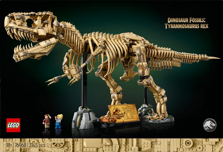 Image du produit LEGO Dinosaurier-Fossilien: Tyrannosaurus rex (76968, LEGO Jurassic World, LEGO difficiles à trouver)