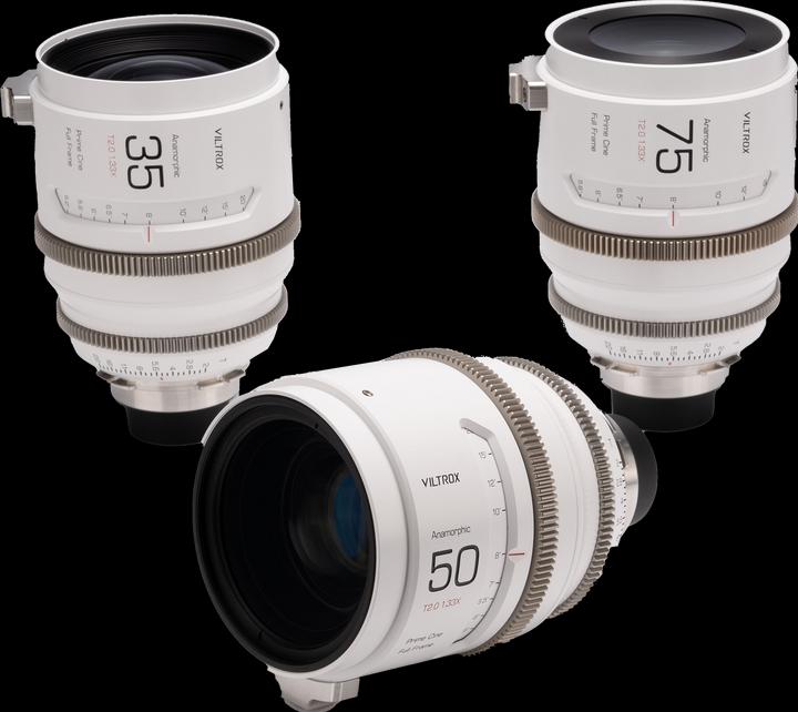 Immagine prodotto Viltrox SET di lenti anamorfiche 35/50/75 mm T2.0 1.33X con attacco PL (L-mount, Full-frame)