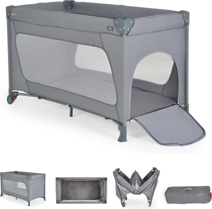 Actual product image Cangaroo Travelling playpen One Touch wheels