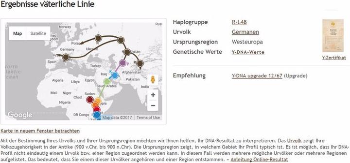 Produktbild iGenea DNA-Herkunftsanalyse Premium