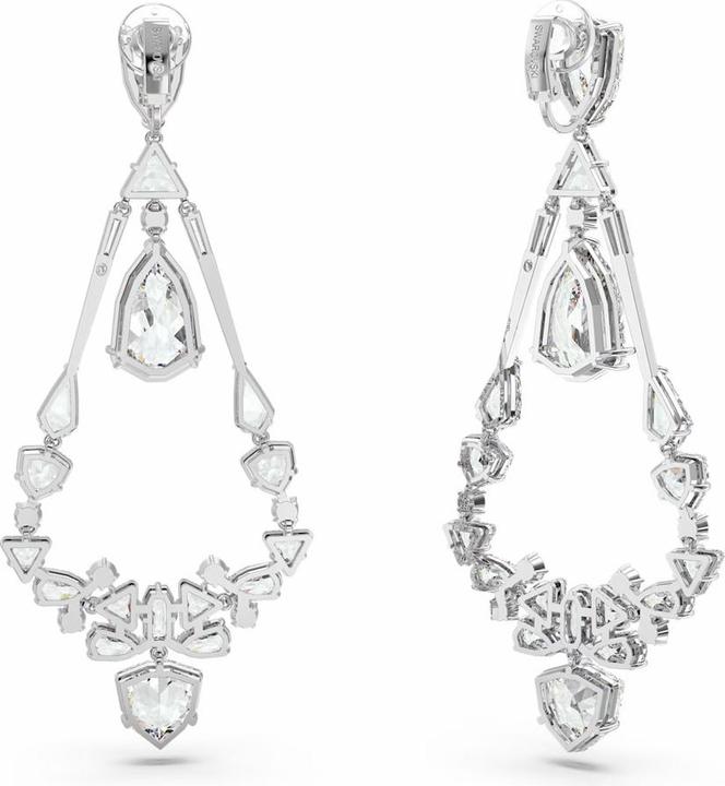 Image du produit Swarovski Mesmera Boucles d'oreilles Coupes diverses Chandelier Blanc (Métal Swarovski)