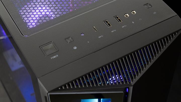 Actual product image Captiva High-end gaming R77-891 Ryzen 5 RX 7700 XT (AMD Ryzen 5 7500F, 16 GB, 2000 GB, Radeon RX 7700 XT)