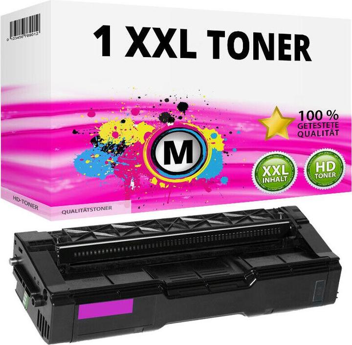Immagine prodotto Druckfuxx 1x XXL Toner für Ricoh Aficio SP C250 sf dn C260 DNw C261 SFNw 407545