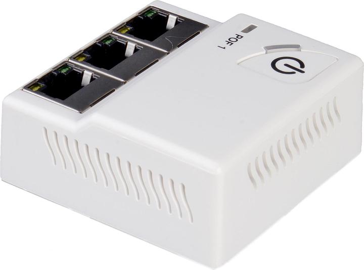 Produktbild DigitalStrom-IP POF Switch ds-POF Gigabit Wall Switch (4 Ports)