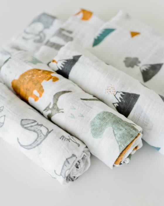 Produktbild little unicorn Wickeln 3er Packung (120 cm, 120 cm)