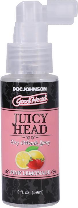 Productafbeelding Doc Johnson GoodHead™ Juicy Head Droge Mond Spray - Roze Limonade (59 ml)
