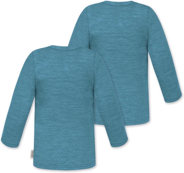 Actual product image Normani 2-pack baby merino longsleeve "Taupo" - 9465 (74)