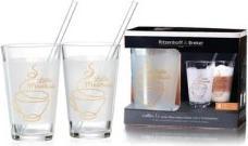 Image du produit Ritzenhoff & Breker Set à latte macchiato "COFFEE" forme conique, avec décor, lavable au lave-vaisselle