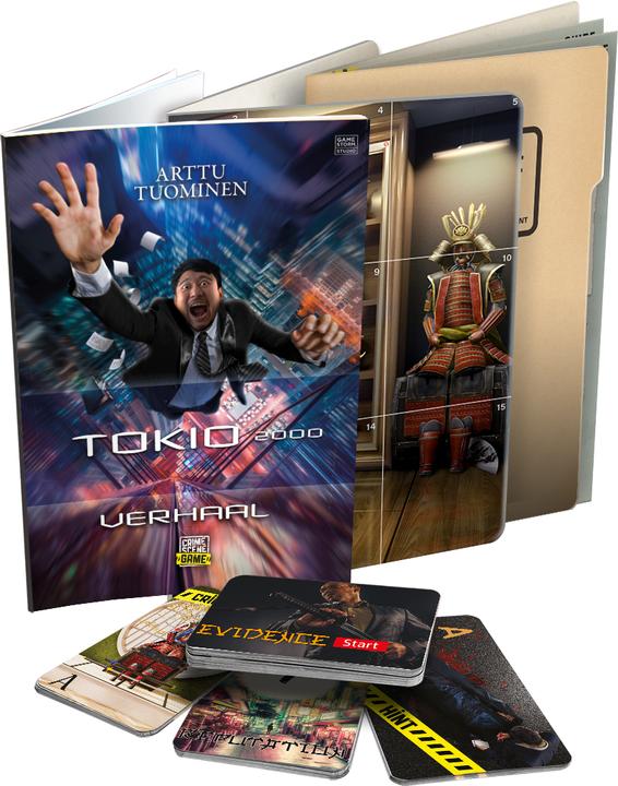 Actual product image Selecta Spielzeug Board game "Crime Scene Tokyo". (Dutch)