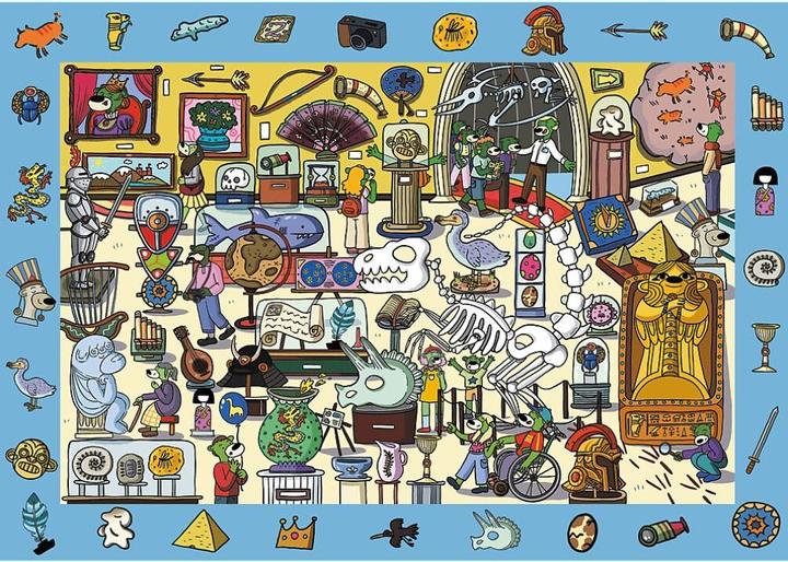 Actual product image Trefl Puzzle 100 - Spy Guy - Museum (100 pieces)