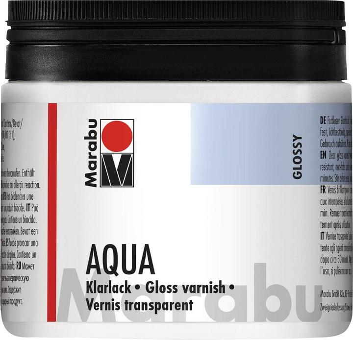 Produktbild Marabu Aqua-Klarlack 500 ml (Transparent, 500 ml)