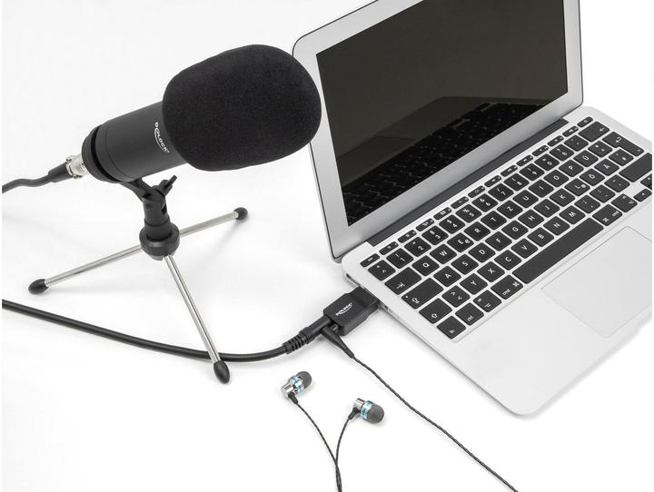 Immagine prodotto Delock Scheda audio USB esterna con connettore USB-A a 2 x 3,5 (USB)