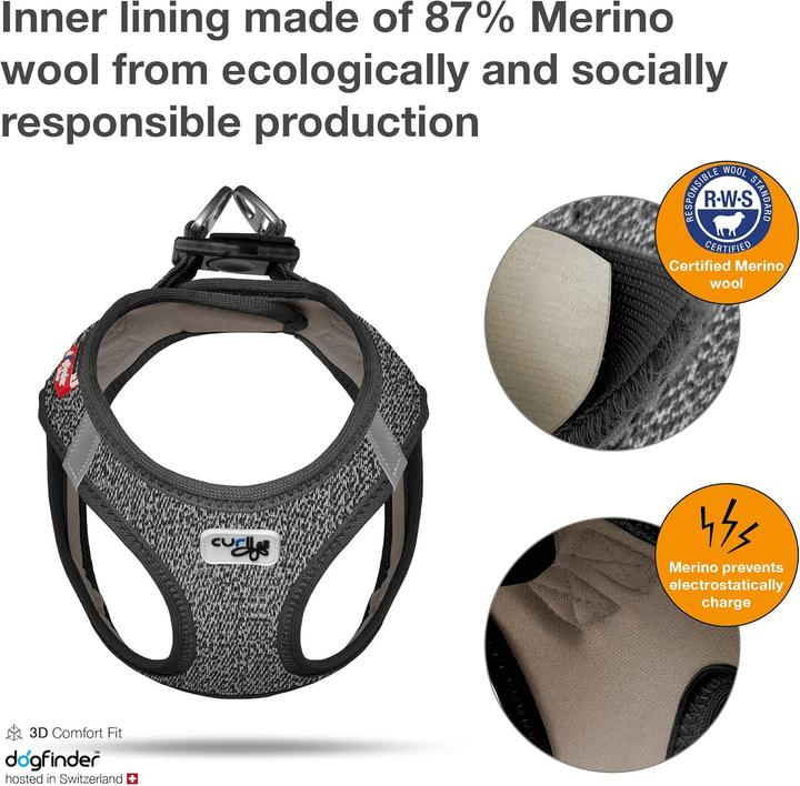 Actual product image Curli Tableware Merino (XXS, Dog, General)