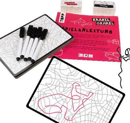 Produktbild Krakel-Orakel – Das Zeichenspiel für alle, die nicht zeichnen können (Deutsch)