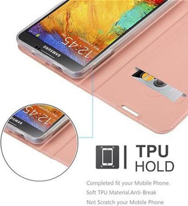 Actual product image Cadorabo Book Classy Style Cover (Samsung Galaxy Note 3)