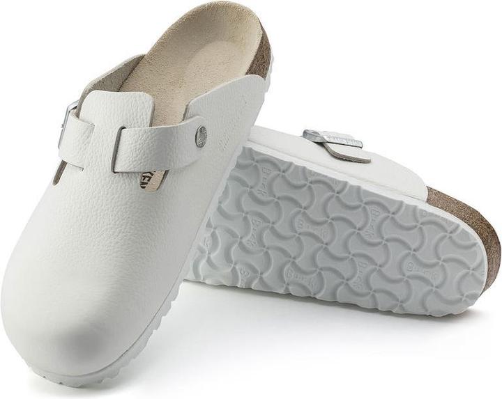 Actual product image Birkenstock Boston Super Grip Natural Leather Normal (44)