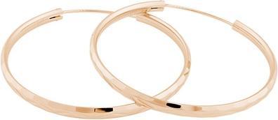 Produktbild JVD Pink gold plated silver earrings rings SVLE0209XD5RO - Diameter: 4 cm