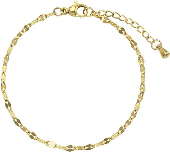 Produktbild Bijouteria Armband (19.50 cm, Edelstahl, PVD Beschichtung (goldfarbig))
