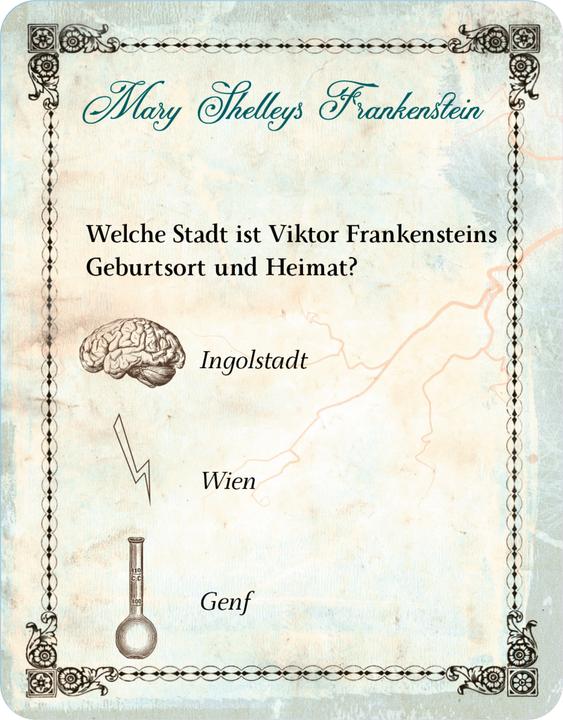 Produktbild Mary Shelleys Frankenstein - Das Quiz (Deutsch)