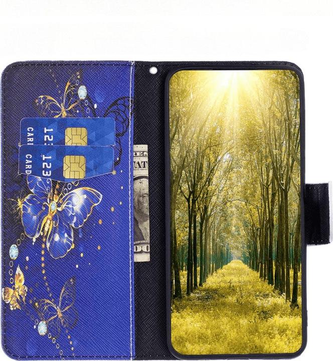Immagine prodotto Cover-Discount Nokia G42 - Custodia in pelle cover farfalla blu (Nokia G42)