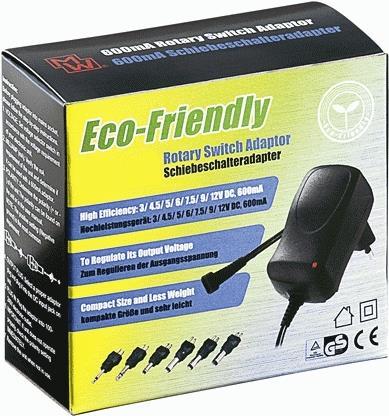 Image du produit Goobay Adaptateur secteur universel 3V-12V 1.0 A