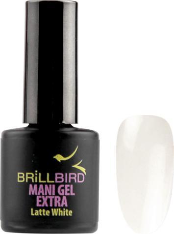 Actual product image BrillBird Mani Gel Extra 15ml Latte White (Latte White, UV gel varnish)