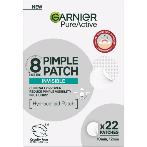 Actual product image Garnier Hydrocolloid Patches For Skin Imperfections Pure Active Pimple Patch - 22 Pieces