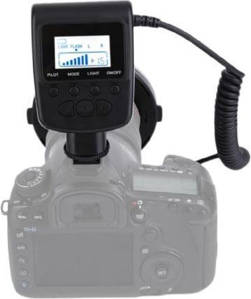 Produktbild Studioking Makro LED Ringlampe mit Blitz RL-130 (Studioleuchte)