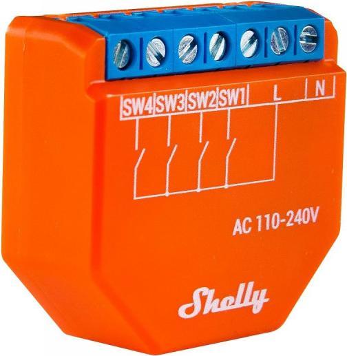 Actual product image Shelly WLAN button interface (Switch actuator)